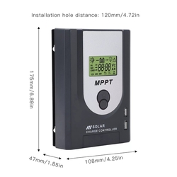 Regulátor Carspa MH-P2410 solárny MPPT 12/24V, 10A, vstup 60V