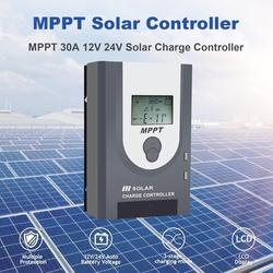 Regulátor Carspa MH-P2410 solárny MPPT 12/24V, 10A, vstup 60V