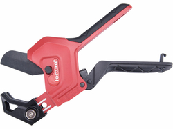 Nožnice na plastové rúrky a hadice, do Ø64mm (2 5/8"), nastaviteľná kovadlina, FORTUM