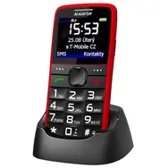 Aligator A675 Senior červený / Distribúcia CZ / 2.2“ TFT Displej 220 x 176