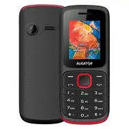 Aligator D210 čierno-červená / 1.8 TFT / Dual SIM / kalkulačka / budík / FM rádio / svietidlo