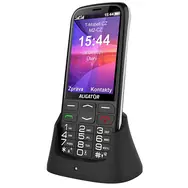 Aligator A830 Senior čierna / Distribúcia CZ / 3.5" TFT Displej 320 x 480 / stolná nabíjačka