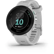 Garmin Forerunner 55 biela / športové hodinky / 1.04 MIP / GPS / BT / ANT+ / 5 ATM / merač tepu / krokomer