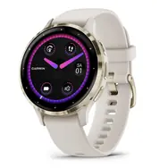 Garmin Venu 3S bielo-zlatá / Chytré hodinky / 1.2 / BT / ANT+ / Wi-Fi / 5ATM