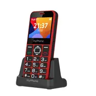 myPhone HALO 3 senior červená / 2.3 / 240 x 320 / 0.3MPx / 1000 mAh / micorSD / SOS funkcie