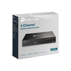 Záznamové zařízení TP-Link VIGI NVR1004H 4 kanálov, 4x Lan, 2x USB