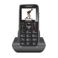 Evolveo EasyPhone XR + stojan čierna / 2.3 "/ 0.3MP / SOS / microSDHC