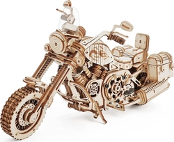 ROBOTIME Rokr 3D dřevěné puzzle Cruiser Motorcycle 420 dílků
