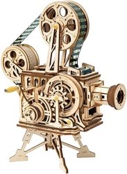ROBOTIME Rokr 3D dřevěné puzzle Mechanický filmový projektor 183 dílků