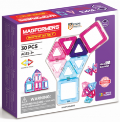 MAGFORMERS Pastelle Set 30 dílků