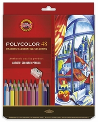 KOH-I-NOOR Umělecké pastelky Polycolor 3836 - 48ks