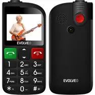 Evolveo EasyPhone FL + stojan čierna / 2.3 "/ 0.08MP / SOS / microSDHC