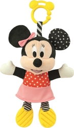 CLEMENTONI BABY Plyšová Minnie s úchytem