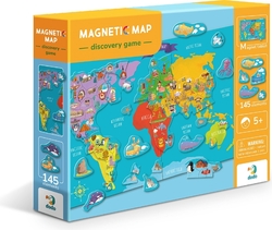 DODO Magnetická hra - Mapa světa