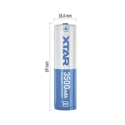 Nabíjateľná batéria LI-ION 18650 3500 mAh, 1 ks