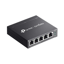 Switch TP-Link ES205GP 1x GLan, 5x GLan, 4x PoE+, 65W, Omáda SDN