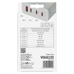 Univerzálny USB adaptér GaN do siete PD 120 W max.