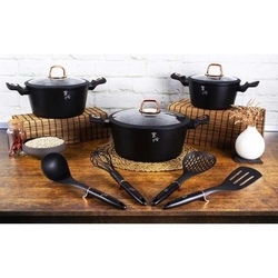 Hrniec Berlingerhaus s mramorovým povrchom 28 cm Black Rose Collection BH-1931