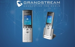 Telefón Grandstream WP820 WiFi IP, 2,4" bar. displ., 2SIP úč., video, BT, Micro USB, roaming hovoru