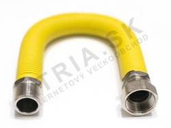 Flexibilná plynová hadica 1/2" MF 50-100 cm