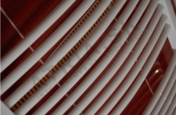 Rebrík oblúkový, oblý 750 x 1700