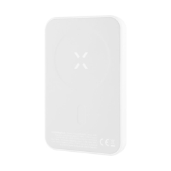 Powerbanka FIXED MagZen s bezdrôtovým nabíjaním a podporou Magsafe, 6 000 mAh, biela