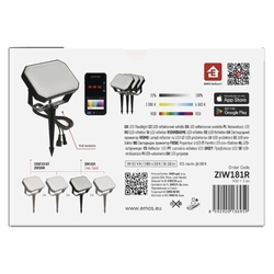 GoSmart vonkajší LED reflektor, rozširujúca sada, 1 kus, 4 W, RGBIC stmievateľný, WiFi