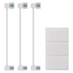 GoSmart LED svietidlo Hexagon, rozširujúca sada, 3 časti, 1,8W, RGBIC stmievateľné, WiFi