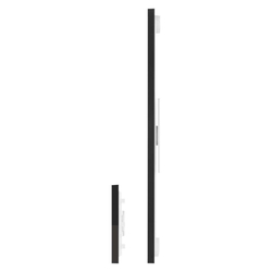 GoSmart LED svietidlo Lines čierne, 9 častí, 34 W, RGBIC stmievateľné, WiFi