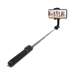 Selfie tyč FIXED Snap XL s tripodom a bezdrôtovou spúšťou, 1/4" skrutka, čierna