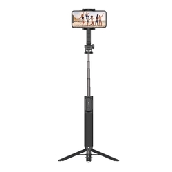 Selfie tyč FIXED Snap XL s tripodom a bezdrôtovou spúšťou, 1/4" skrutka, čierna