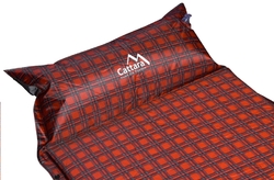 Karimatka Cattara KILT 190 x 60 x 3,8 cm samonafukovacia s vankúšom
