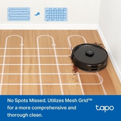 Vysávač TP-Link Tapo RV30 Max robotický s mopom, výkon 5300 Pa