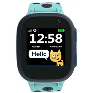 CANYON Sandy KW-34 modro-šedá / Detské chytré hodinky / GPS / Tlačidlo SOS / Obojsmerné volanie
