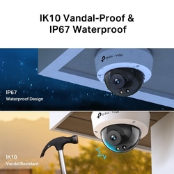 Kamera TP-Link VIGI C230(2.8mm) 3MPx, vonkajšia, IP Dome, prísvit 30m