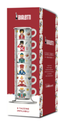 Bialetti set 6 šálok espresso Luskáčik