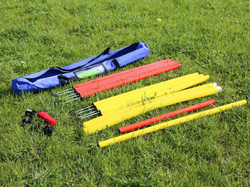 Agility prekážky pre psov KERBL 80758, set 3 typy