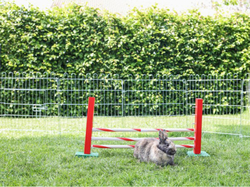 Agility stredná prekážka pre králiky a iné hlodavce KERBL 82859 UPRIGHT JUMP, 30x62cm