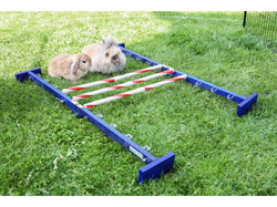 Agility vysoká prekážka pre králiky a iné hlodavce KERBL 82866 KOMBO JUMP, 49x62 cm