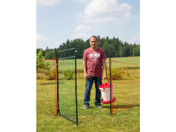 Brána k sieťam pre elektrické ohradníky KERBL 446518, 95-125 cm