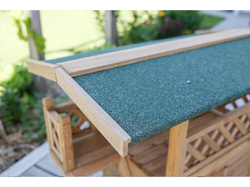 Búda pre mačky s terasou KERBL 82790 LODGE, 77x50x73cm