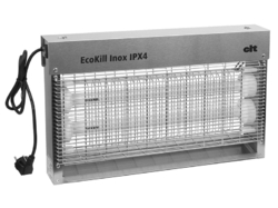 Elektrický lapač hmyzu KERBL 299936 ECOKILL INOX 2040 IPX4 2x18 W