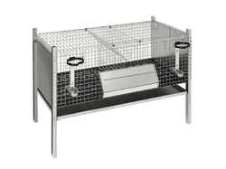 Klietka pre králiky s prepážkou, na odstav CF181.30C 102x53x70 cm