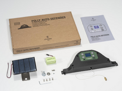 Komplet automatického otvárania a zatvárania kurína  POLLY AUTO-DEFENDER KIT - so solárnym panelom