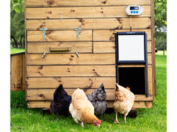 Komplet automatického otvárania a zatvárania kurína CHICKEN GUARD PRO 25x30