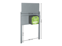 Komplet automatického otvárania a zatvárania kurína KERBL 70590 EASY PROTECT 30x33 R