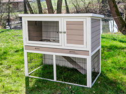 Králikáreň s výbehom KERBL 81722 LUCKY, 115x65x100 cm