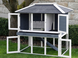 Králikáreň s výbehom KERBL 81727 VILLA, 118x68x118 cm