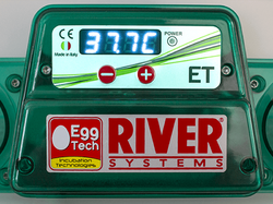 Liaheň na vajcia RIVER SYSTEMS ET 24 AUTOMATIC - s doliahňou hydiny