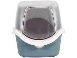 Mačacia toaleta STEFANPLAST CATHY EASY CLEAN, modrobiely